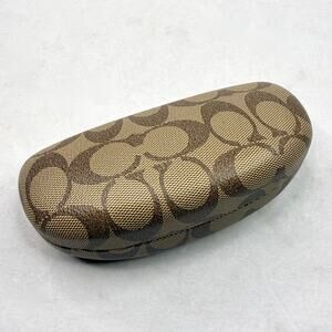 Coach Monogram Eyeglasses Case
